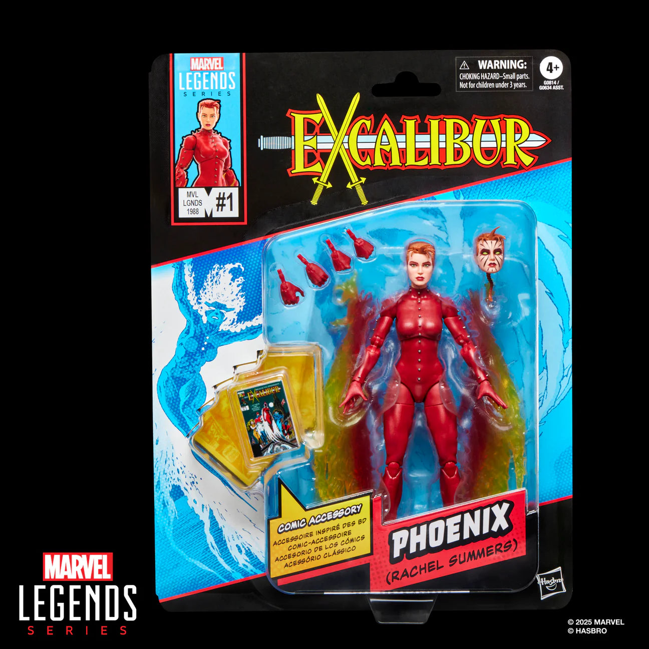 PRE ORDER MARVEL LEGENDS SERIES PHOENIX (RACHEL SUMMERS), X-MEN COMICS-INSPIRED 6 INCH ACTION FIGURE