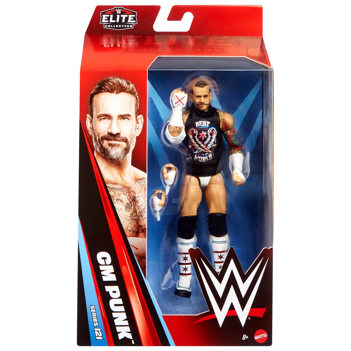 Pre order WWE Elite Collection Series 121 Action Figure - CM PUNK