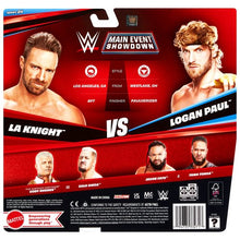 Load image into Gallery viewer, PRE ORDER WWE Championship Showdown Series 24 Action Figure 2-Pack -LOGAN PAUL VS LA KNIGHT
