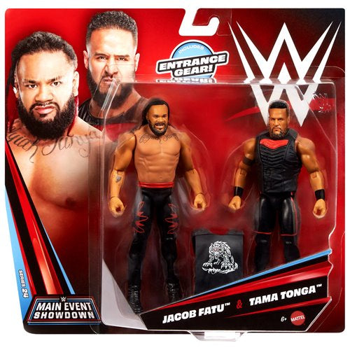 PRE ORDER WWE Championship Showdown Series 24 Action Figure 2-Pack - JACOB FATU VS TAMA TONGA