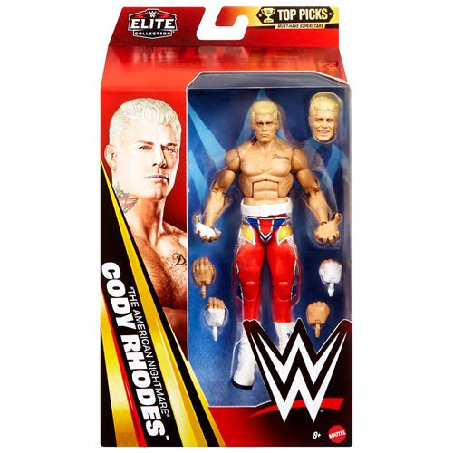 PRE ORDER WWE Top Picks 2026 Wave 1 Cody Rhodes Elite Action Figure