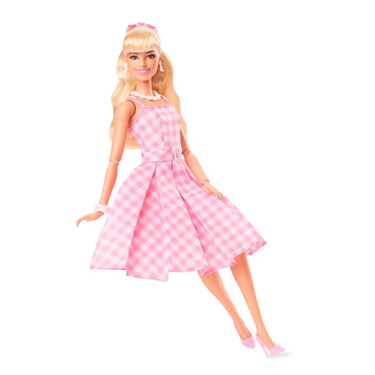 PRE ORDER (RESTOCk) Barbie: The Movie Doll in Pink Gingham Dress