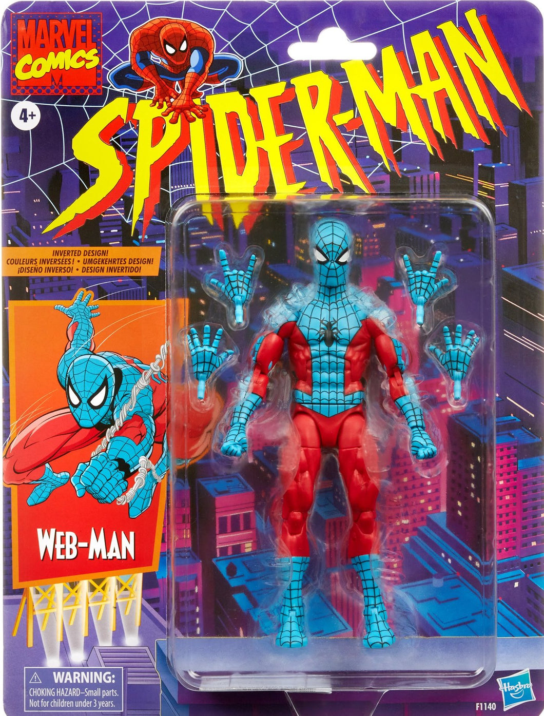 Instock Marvel Legends Web-Man (Retro)