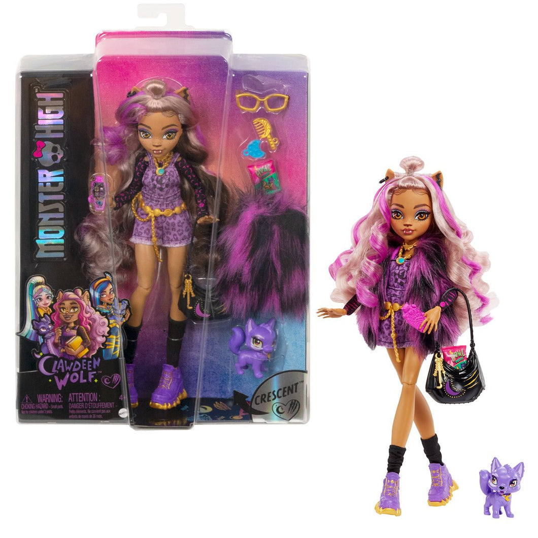 INSTOCK Monster High Clawdeen Wolf Doll