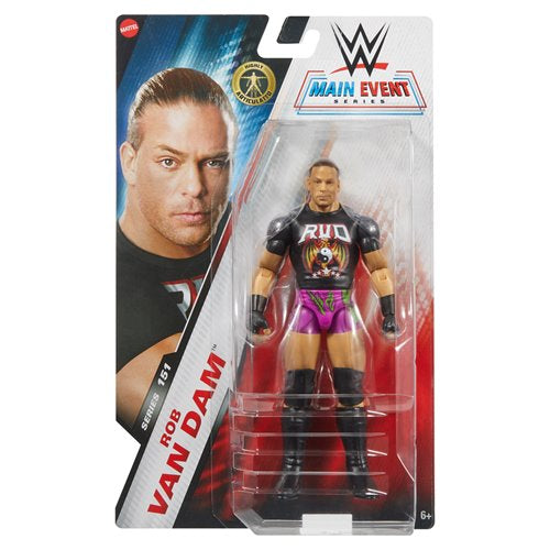 INSTOCK WWE Main Event Series 151 Action Figure -ROB VAN DAM