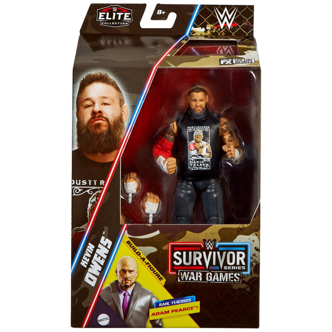 INSTOCK WWE Survivor Series Elite 2024 Kevin Owens Action Figure