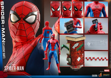 Load image into Gallery viewer, INSTOCK HOT TOYS VGM48 - SPIDER-MAN CLASSIC SUIT
