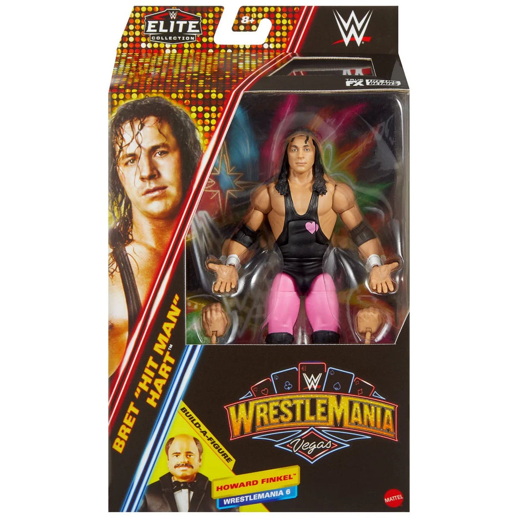 INSTOCK WWE 2025 WrestleMania Elite Action Figure - BRET HART