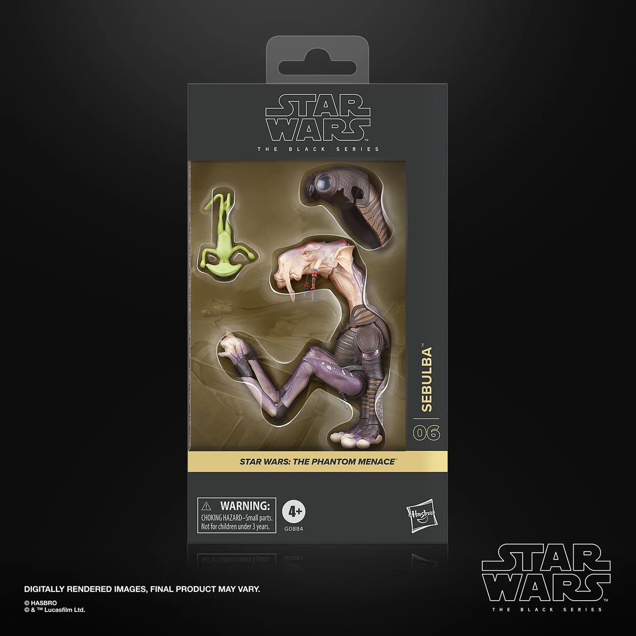 PRE ORDER STAR WARS THE BLACK SERIES SEBULBA, STAR WARS: THE PHANTOM MENACE PREMIUM COLLECTIBLE 6 INCH ACTION FIGURE