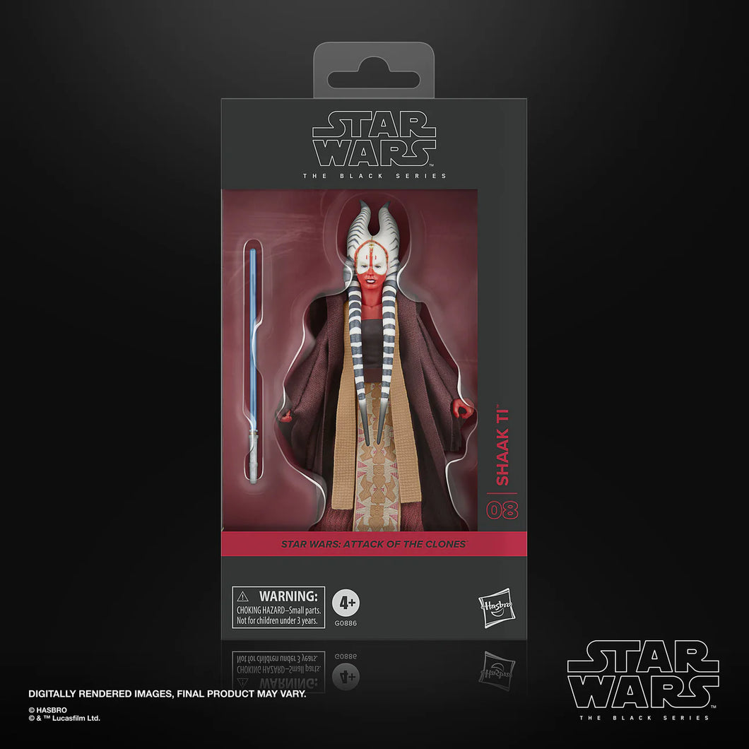 PRE ORDER STAR WARS THE BLACK SERIES SHAAK TI, STAR WARS: ATTACK OF THE CLONES PREMIUM COLLECTIBLE 6 INCH ACTION FIGURE