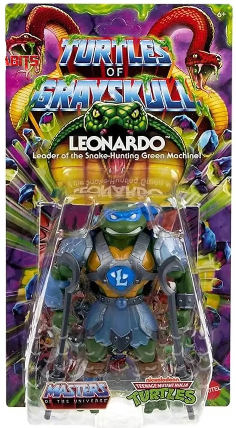 INSTOCK MOTU ORIGINS TURTLES OF GRAYSKULL WAVE 6 LEONARDO ACTION FIGURE