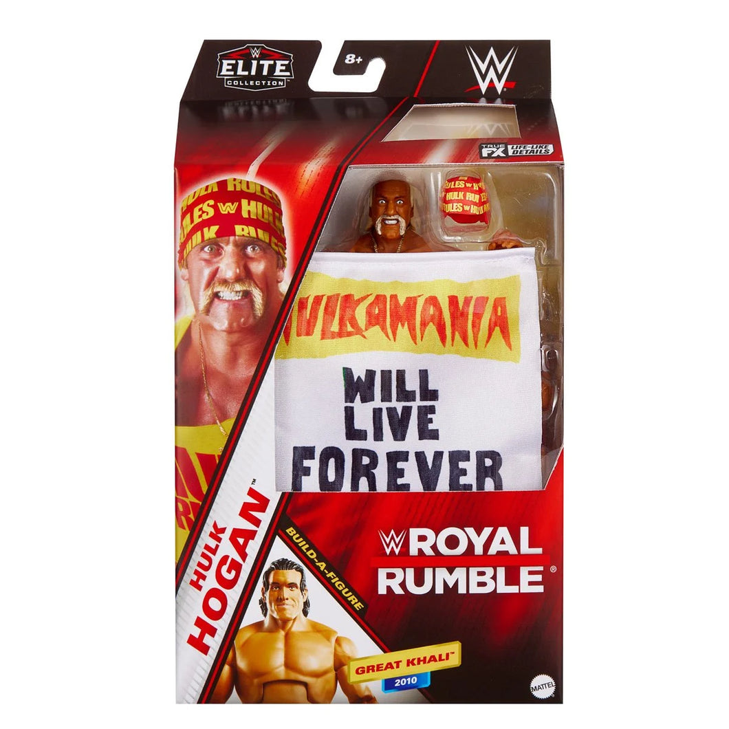 Instock WWE 2025 Royal Rumble Elite Action Figure - HULK HOGAN