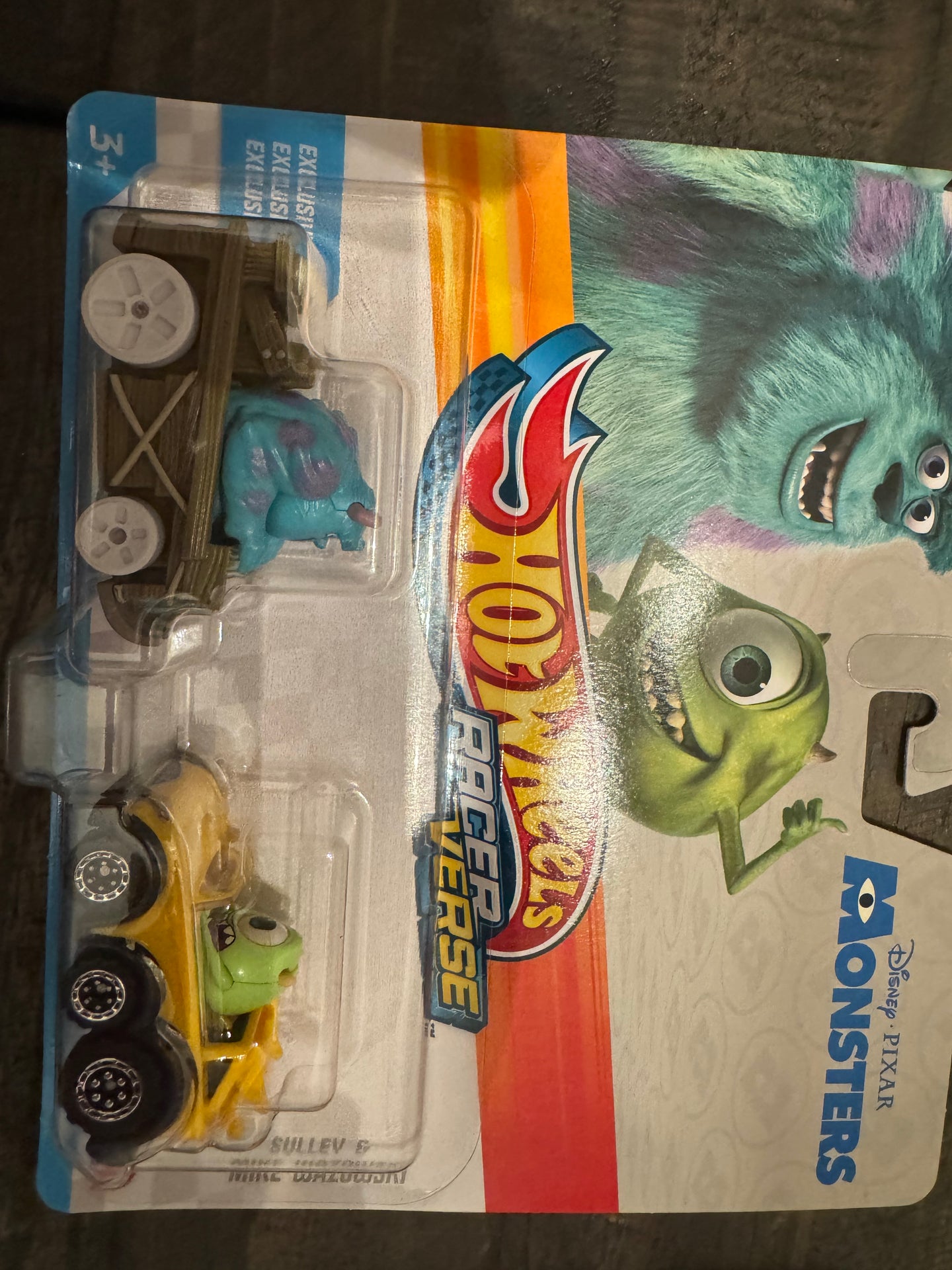 INSTOCK Hot Wheels RacerVerse 2025 Mix 1 Vehicle 2-Pack - Sulley / Mike