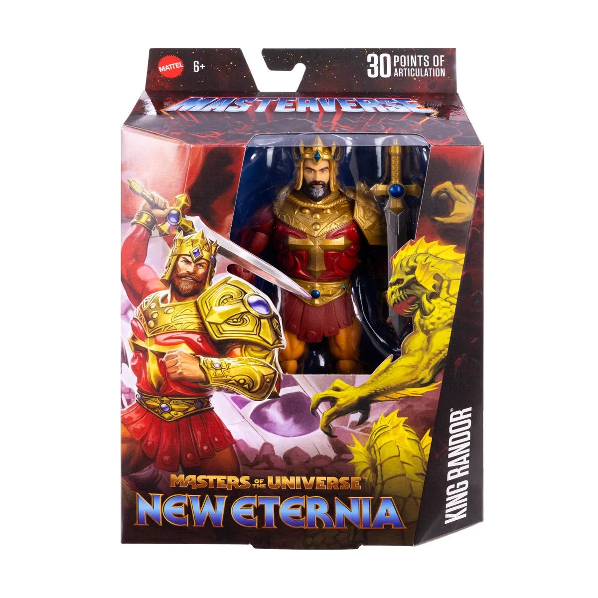 PRE ORDER Masters of the Universe Masterverse Wave 16 New Eternia King Randor Action Figure