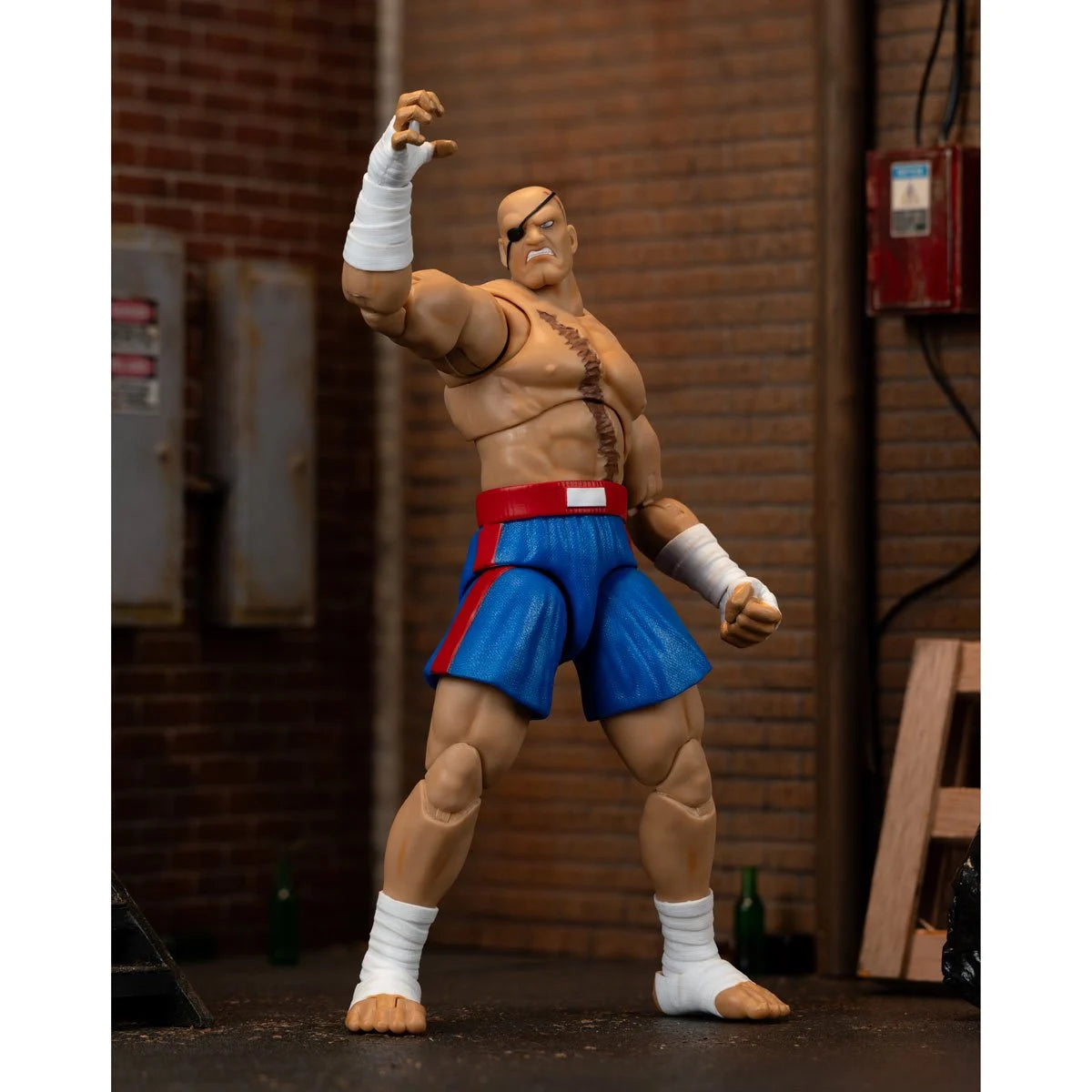 PRE ORDER Ultra Street Fighter II Sagat 6-Inch Scale Deluxe Action Figure