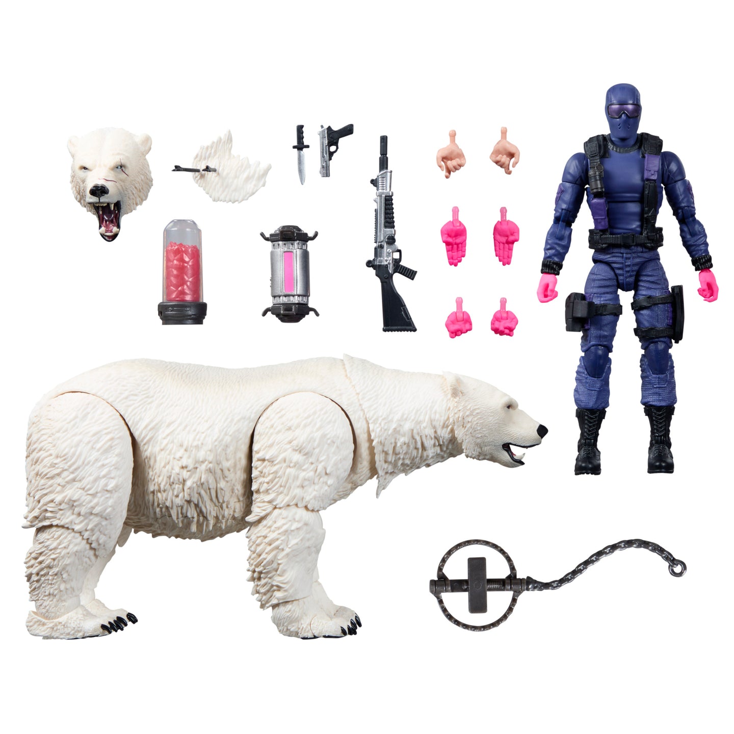 PRE ORDER G.I. Joe Classified Series #161, Snake Eyes & Polar Bear Action Figure Set