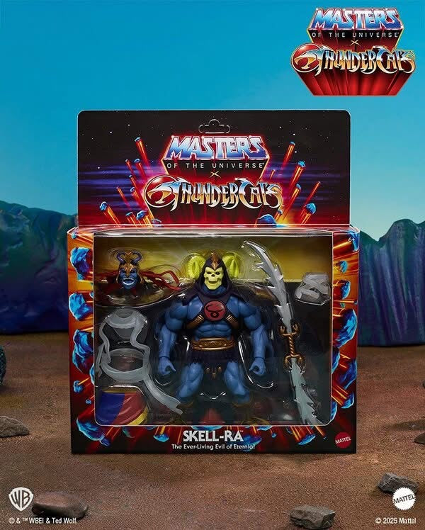 PRE ORDER MOTU X THUNDERCATS SKELL-RA ACTION FIGURE