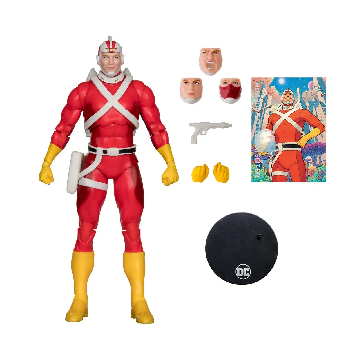 INSTOCK DC McFarlane Collector Edition Wave 10 #33 Adam Strange 7-Inch Scale Action Figure