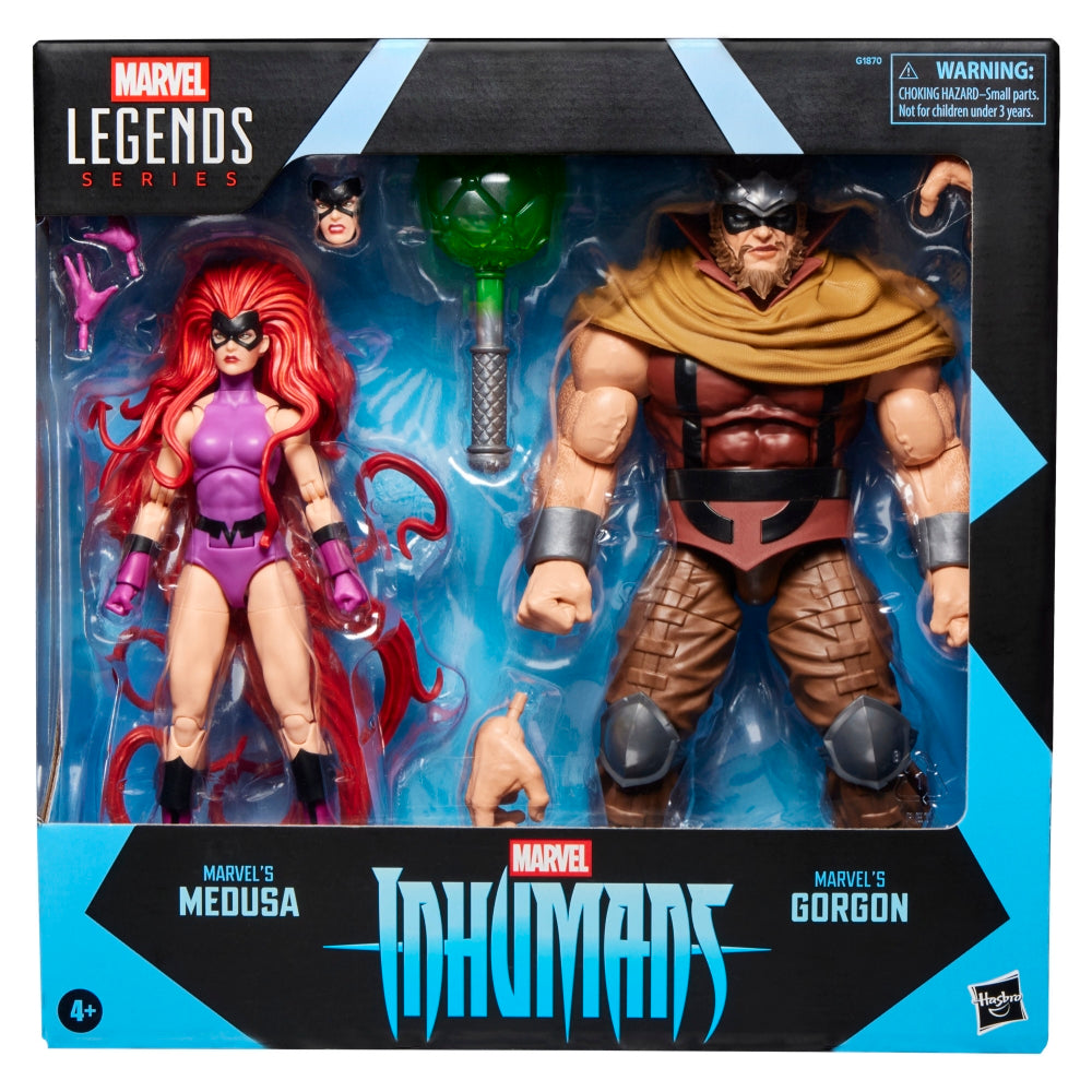 PRE ORDER Marvel Legends Series Inhumans Marvel’s Medusa & Marvel’s Gorgon Action Figure Two-Pack