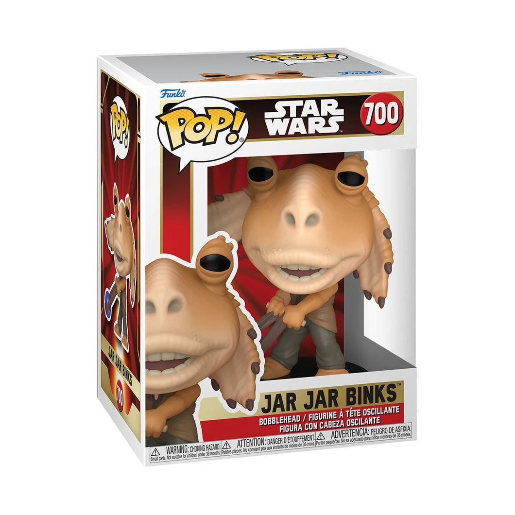 INSTOCK Star Wars: Episode I - The Phantom Menace Jar Jar Binks with Booma Balls Funko Pop! Vinyl Figure #70