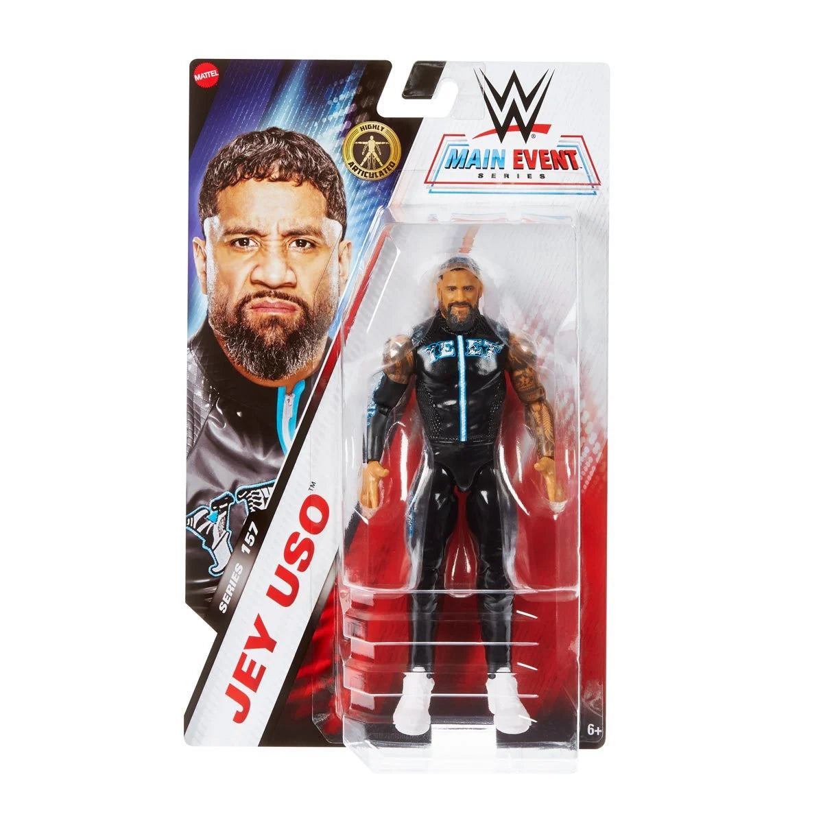 instock WWE Main Event Series Figure  Series 157 - MAIN EVENT JEY USO