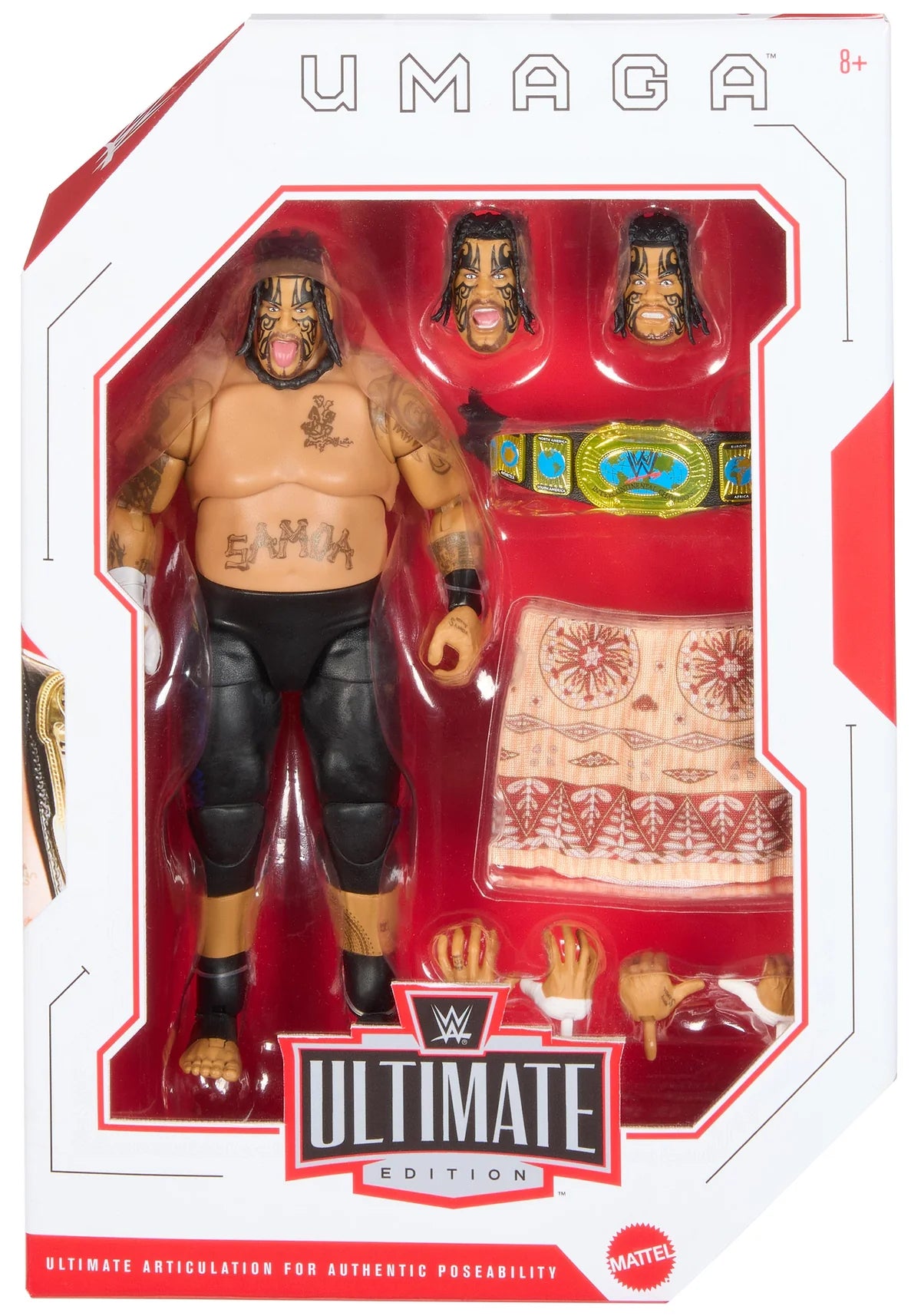 PRE ORDER WWE Ultimate Edition Wave 29 Umaga Action Figure