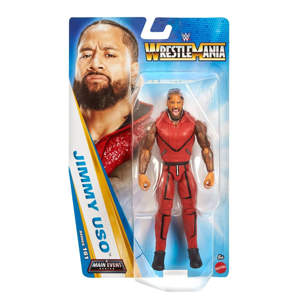 PRE ORDER WWE Main Event Series Figure Series 161 Action Figure - JIMMY USO