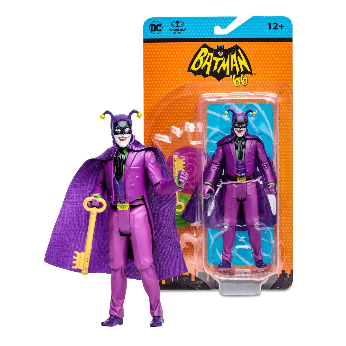 INSTOCK DC Retro Batman 1966 Wave 8 The Joker Batman '66 Comic 6-Inch Scale Action Figure