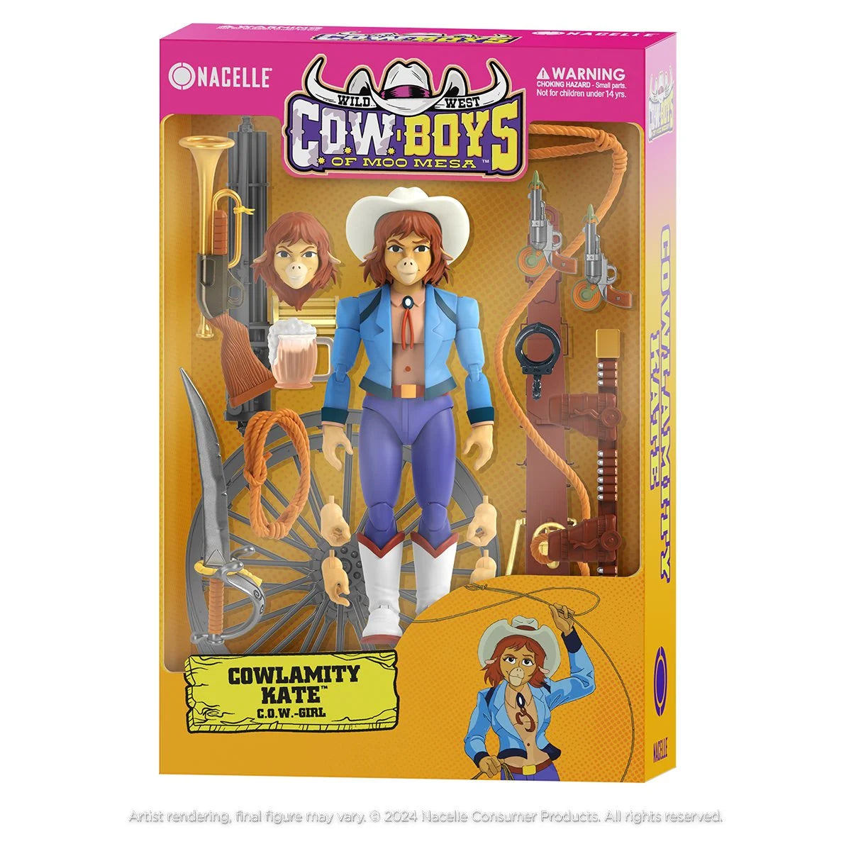 PRE ORDER Wild West C.O.W.-Boys of Moo Mesa Cowlamity Kate 7-Inch Scale Action Figure