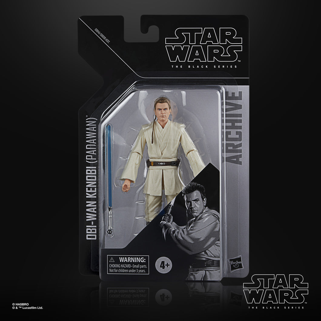 PRE ORDER Star Wars The Black Series Obi-Wan Kenobi (Padawan) Collectible Action Figure (6”)