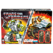 Load image into Gallery viewer, INSTOCK Transformers Collaborative G.I. Joe x Transformers Autobot Kup Triple T Action Figure
