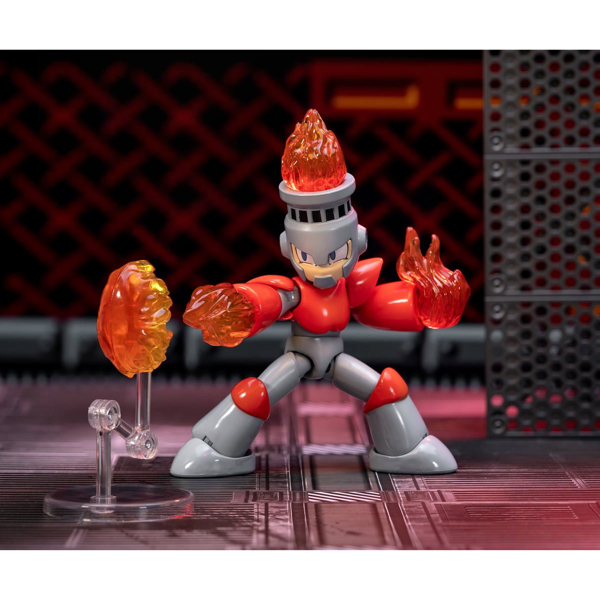 INSTOCK Mega Man Fire Man 1:12 Scale Action Figure – Zed Collectibles
