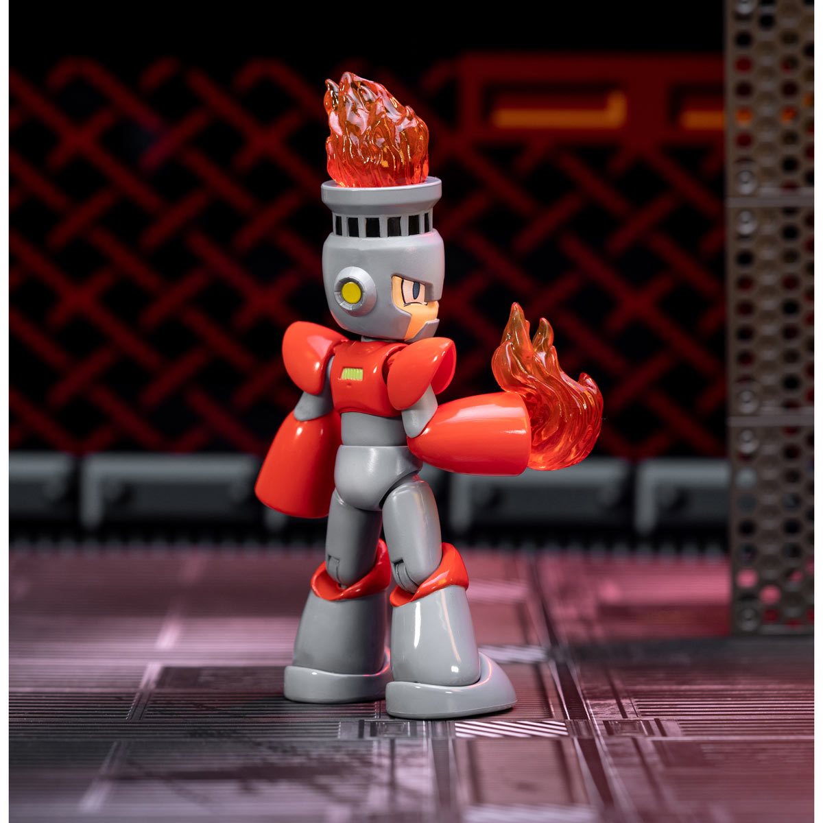 INSTOCK Mega Man Fire Man 1:12 Scale Action Figure – Zed Collectibles