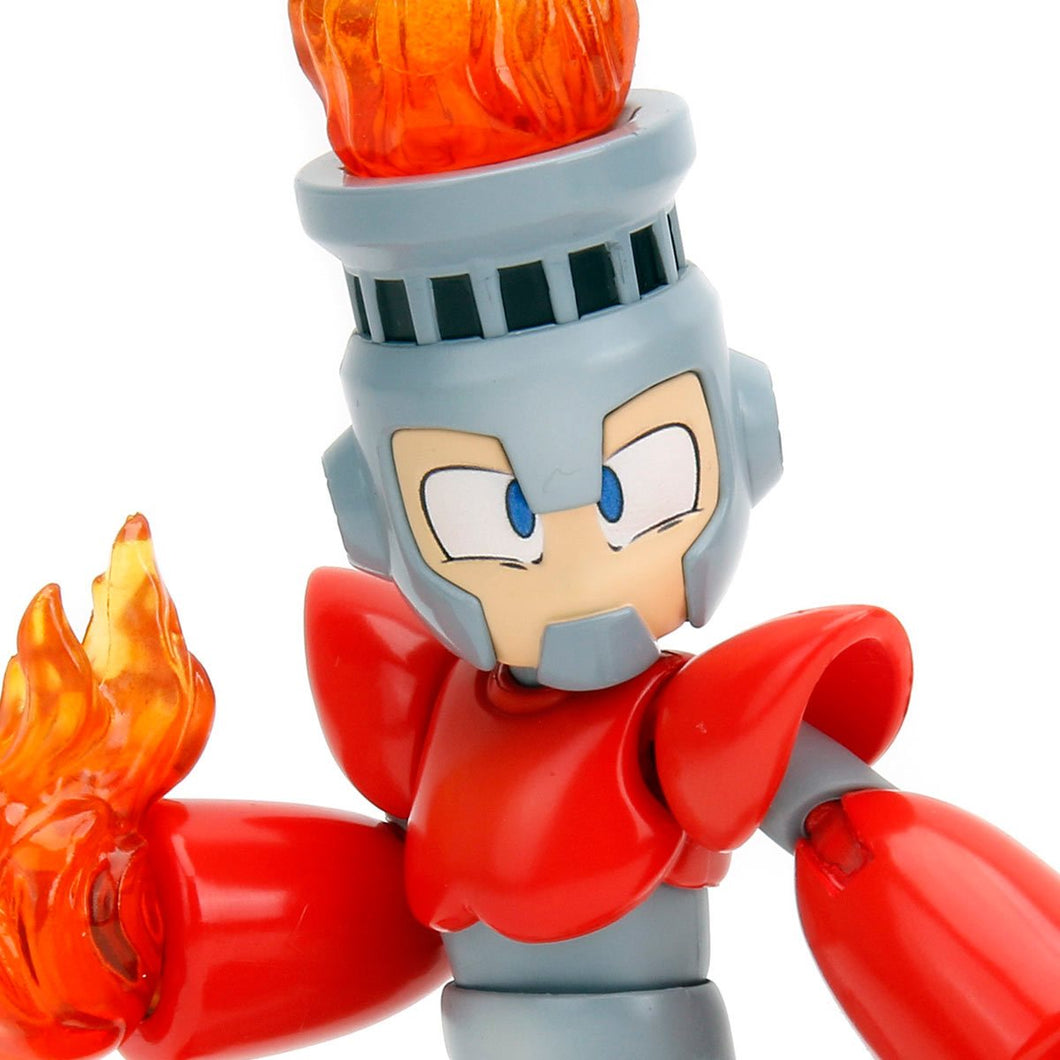 INSTOCK Mega Man Fire Man 1:12 Scale Action Figure