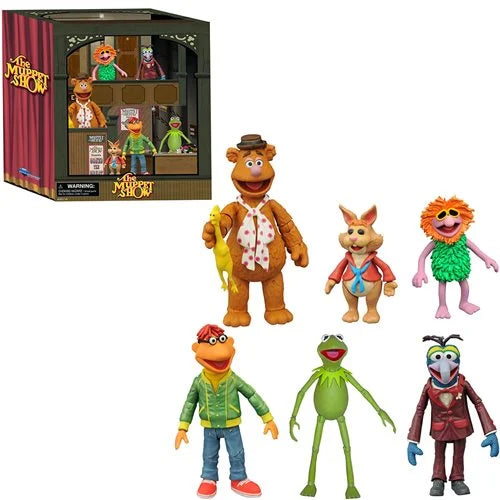 PRE ORDER The Muppets Deluxe Backstage Action Figure Box Set
