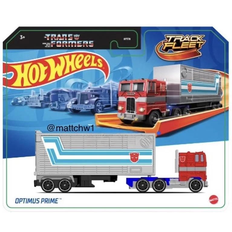 INSTOCK Transformers Hot Wheels Optimus Prime Orion Truck 1:64 Scale Die-Cast Metal Vehicle