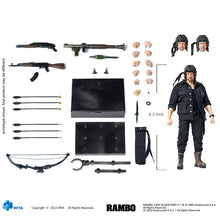 Load image into Gallery viewer, INSTOCK FIRST BLOOD PART II EXQ SUPER SER RAMBO 1/12 SCALE PX ACTION FIGURE
