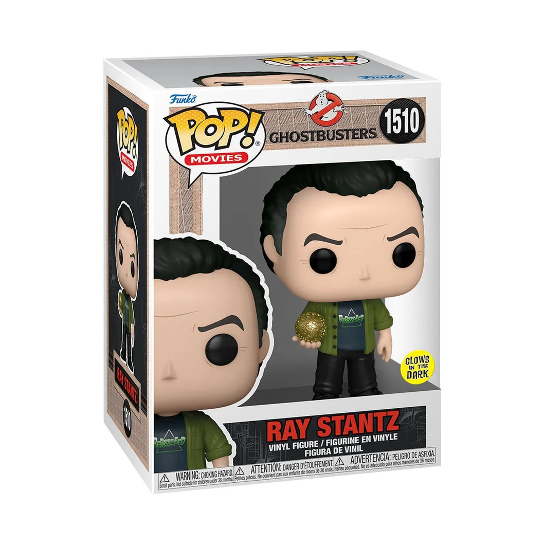 INSTOCK Ghostbusters: Frozen Empire Ray Stantz Glow-in-the-Dark Funko Pop! Vinyl Figure #1510