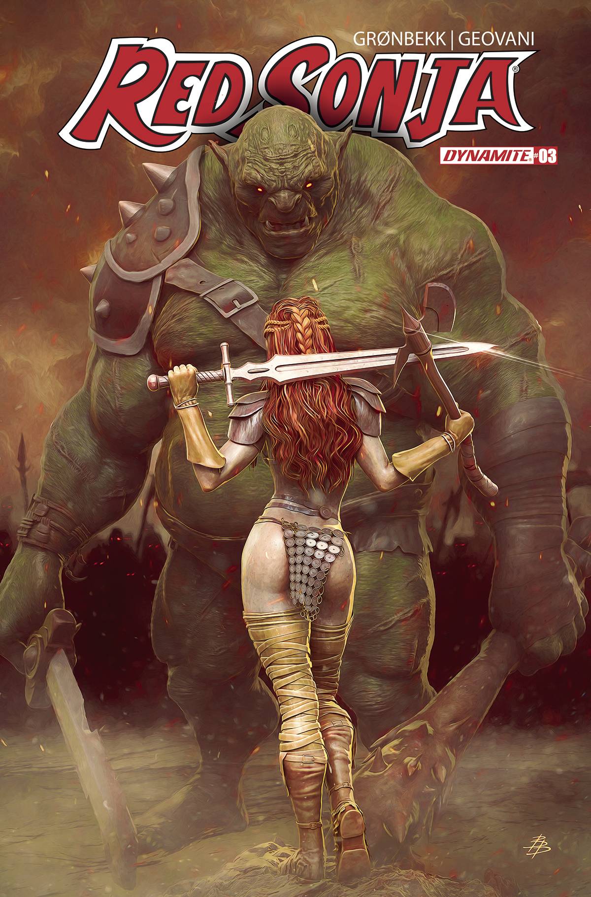 INSTOCK RED SONJA 2023 #3 CVR C BARENDS