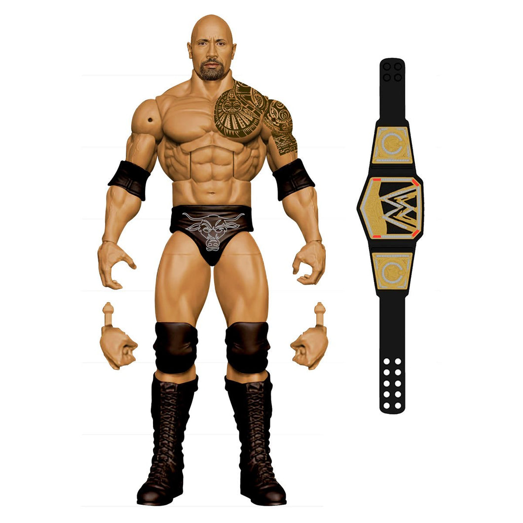 PRE ORDER WWE WrestleMania Elite 2024 The Rock Action Figure