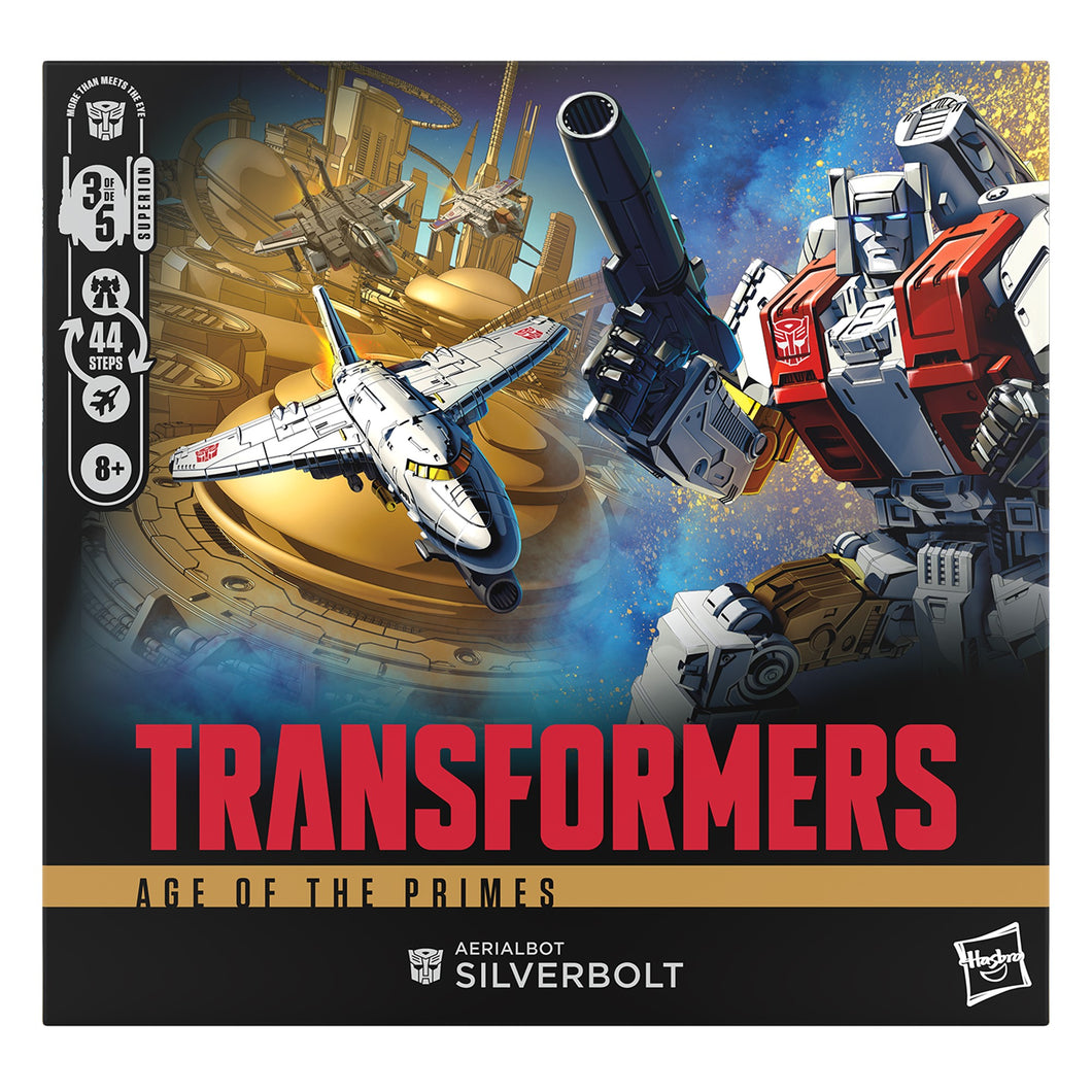 PRE ORDER Transformers Age of the Primes Commander Class Aerialbot Silverbolt, 7-inch Converting Action Figure, Robot Toys For Ages 8+