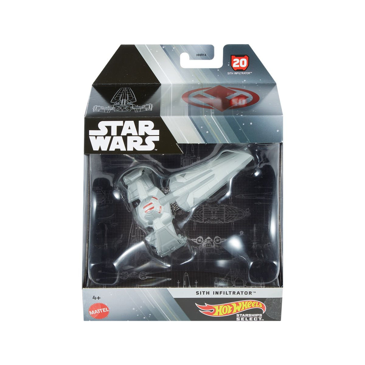 INSTOCK Star Wars Hot Wheels Sith Infiltrator