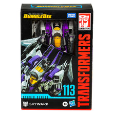 Load image into Gallery viewer, PRE ORDER Transformers Studio Series Voyager Transformers: Bumblebee 113 Skywarp Action Figure
