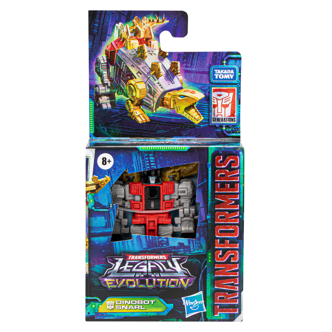 instock Transformers Legacy Evolution Core Class Dinobot Snarl