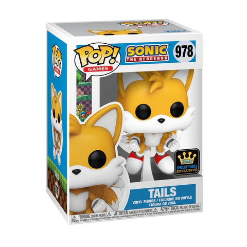 INSTOCK Sonic the Hedgehog Tails Flying Funko Pop! Vinyl Figure #978 - Specialty Series (COMMON)