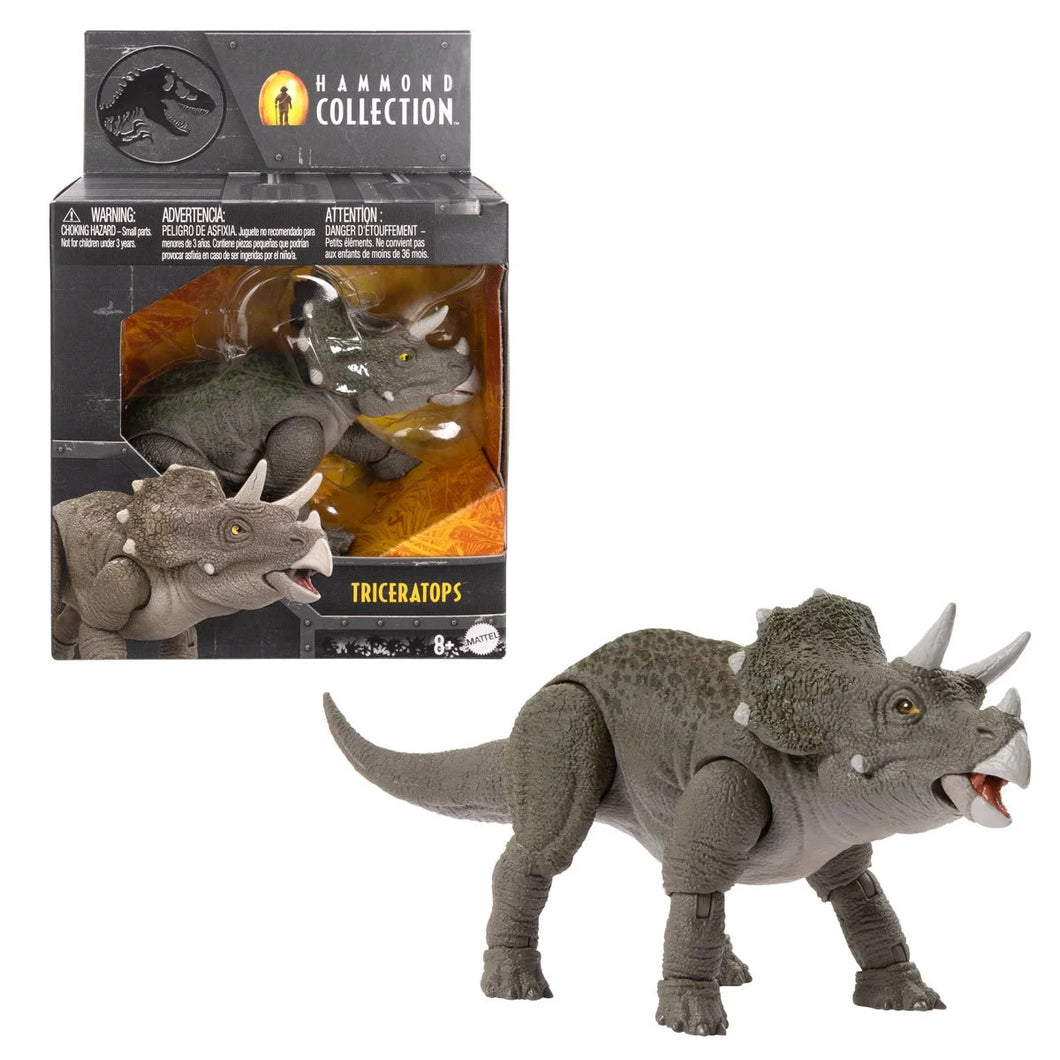 INSTOCK Jurassic World Hammond Collection Juvenile Triceratops Action Figure