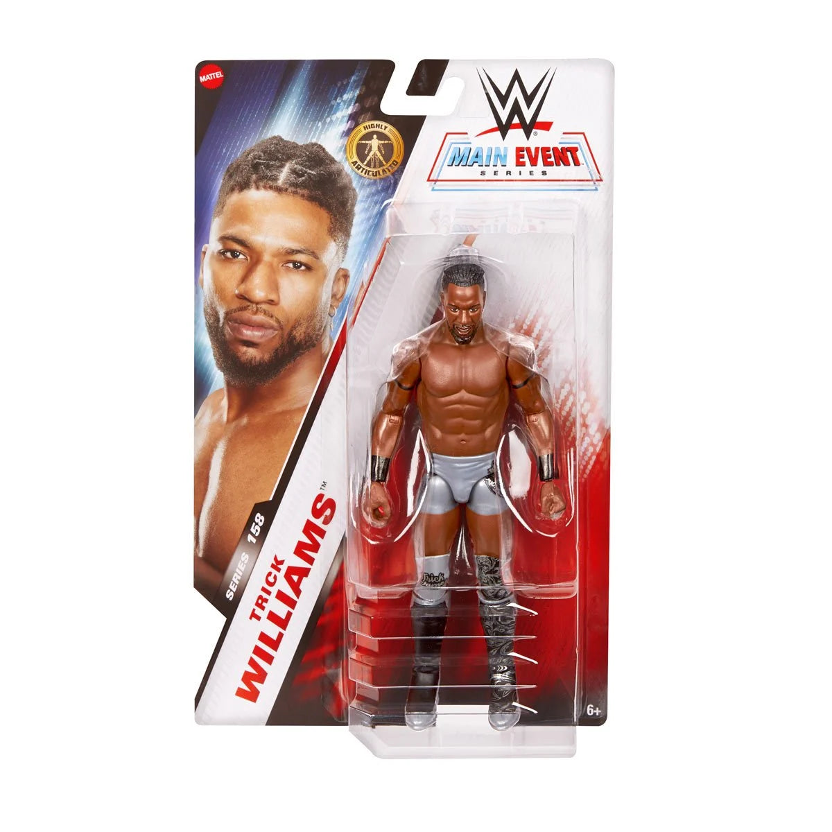 PRE ORDER WWE Main Event Series Figure Series 158  - TRICK WILLIAMS