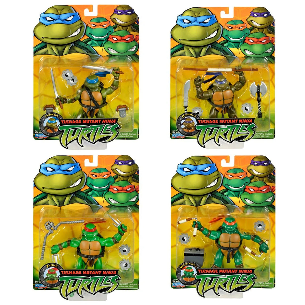 PRE ORDER Teenage Mutant Ninja Turtles Classic 2003 Turtles Action Figure 4-Pack