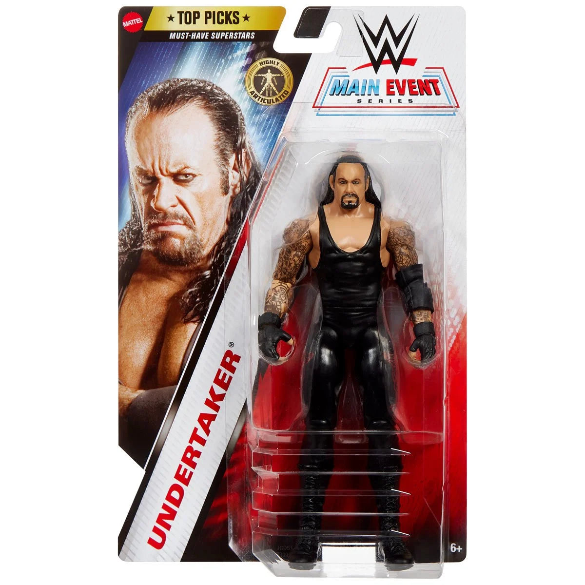 INSTOCK WWE Top Picks Main Event Series Collection 2025 Wave 3 Action Figure - UNDERTAKER