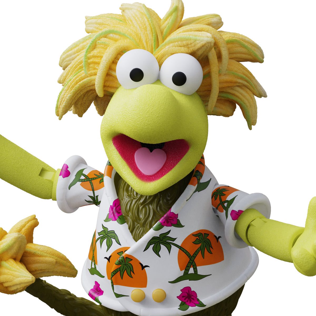 INSTOCK Fraggle Rock Wembley Action Figure